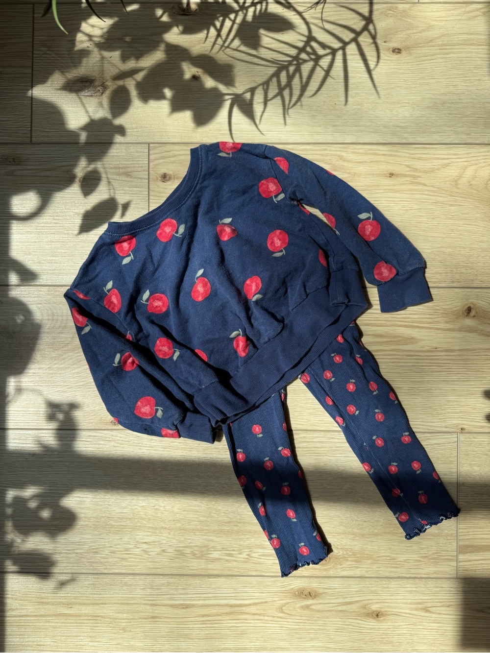 carters girls cherry matching outfit set 3t